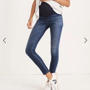 Madewell Maternity Over-the-Belly Skinny Jeans in Danny Wash: TENCEL™